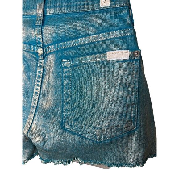 NWOT 7 For All Mankind Cut Off Shorts Carlie - Picture 7 of 11